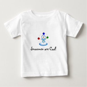 T-shirt Pour Bébé Les snowmen sont Cool
