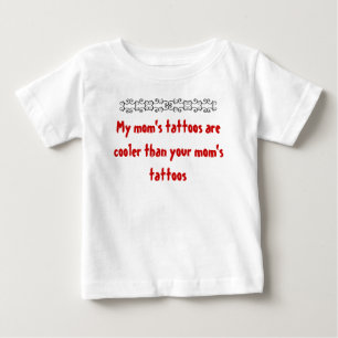 T-shirt Pour Bébé Les tatouages de ma maman