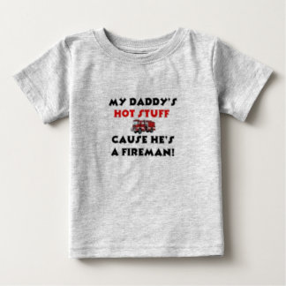 T-shirt Pour Bébé Les trucs chauds de mon papa