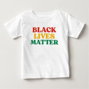 T-shirt Pour Bébé Les vies noires comptent