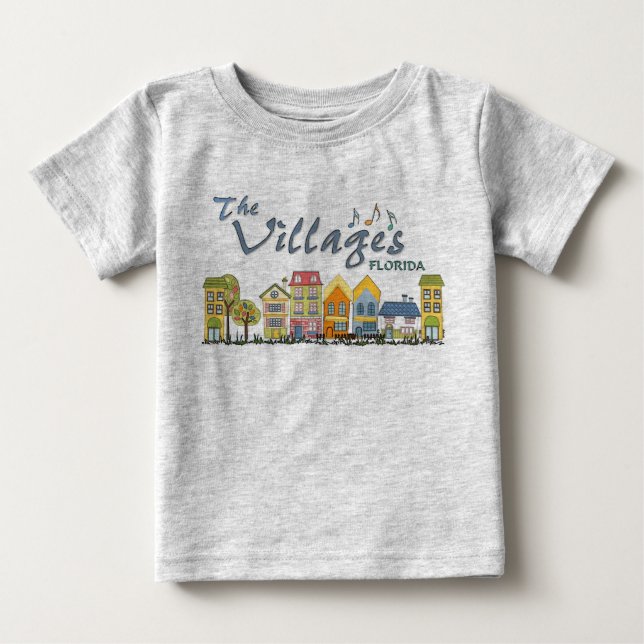 T-shirt Pour Bébé Les villages de la communauté de Floride (Devant)