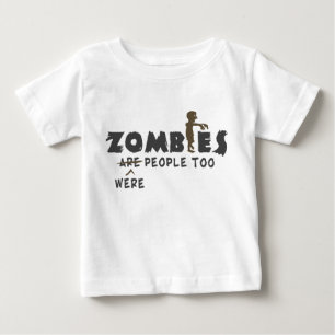 T-shirt Pour Bébé Les zombis étaient les gens aussi