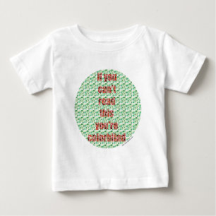 T-shirt Pour Bébé L'essai daltonien