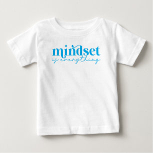 T-shirt Pour Bébé L'état d'esprit est tout la motivation