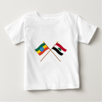 L'Ethiopie et les drapeaux croisés par Oromia