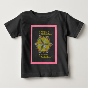 T-shirt Pour Bébé L'étoile à la fabrication de Hakuna Matata