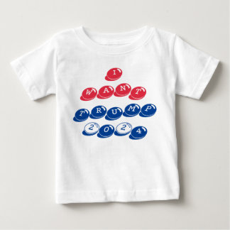 T-shirt Pour Bébé Lettre bonbons américaine 2024