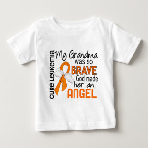 T-shirt Pour Bébé Leucémie de grand-maman de l'ange 2