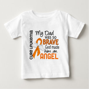 T-shirt Pour Bébé Leucémie de papa de l'ange 2