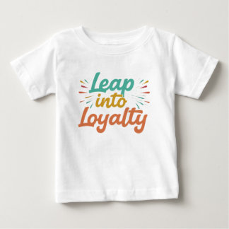T-shirt Pour Bébé Levez-vous vers la loyauté