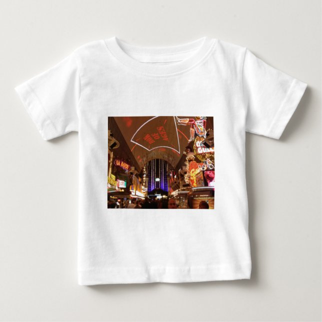 T-shirt Pour Bébé L'expérience de rue de Fremont - Las Vegas (Devant)