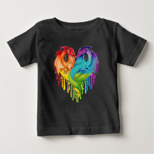 T-shirt Pour Bébé LGBT Dragon