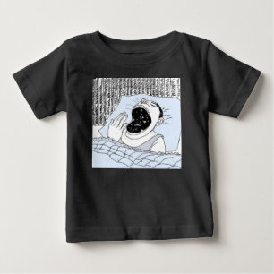 T-SHIRT POUR BÉBÉ L'HOMME ET LES COSMOS