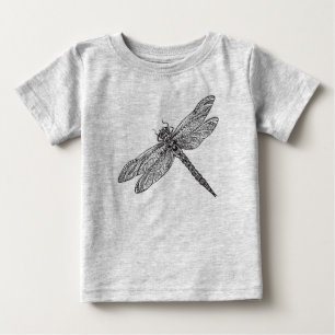 T-shirt Pour Bébé Libellule dans le style
