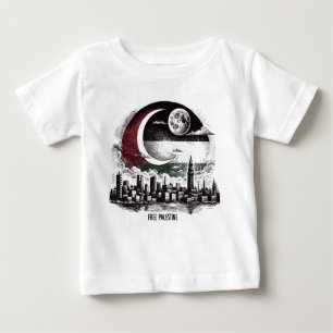 T-shirt Pour Bébé Libérer la Palestine