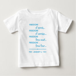 T-SHIRT POUR BÉBÉ LIBERTÉ...