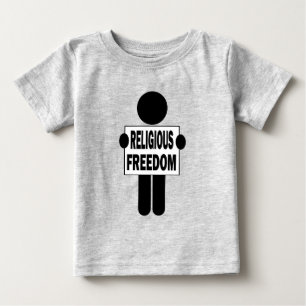 T-shirt Pour Bébé Liberté religieuse