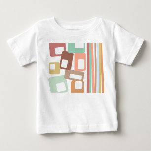 T-shirt Pour Bébé Lignes et rectangles