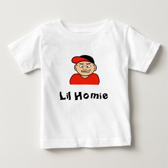 T-shirt Pour Bébé Lil Homie (Devant)