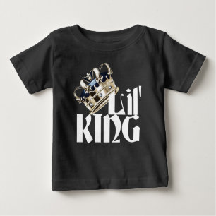 T-shirt Pour Bébé Lil King
