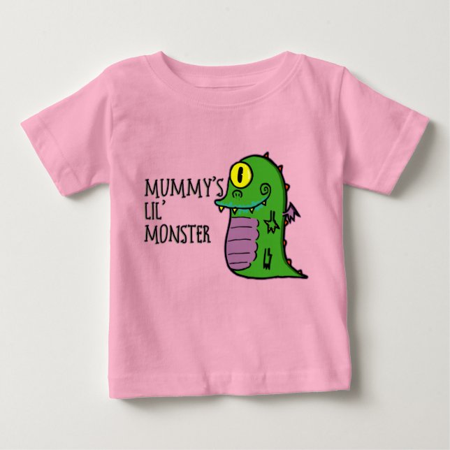 T-shirt Pour Bébé Lil Monster (Devant)