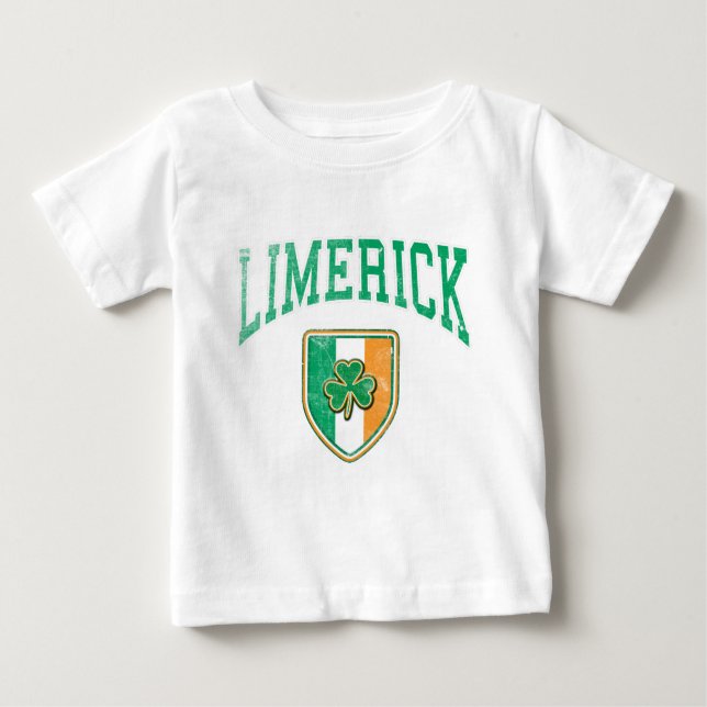 T-shirt Pour Bébé LIMERICK Irlande (Devant)