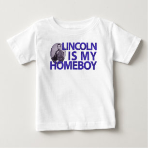 T-shirt Pour Bébé Lincoln est mon garçon