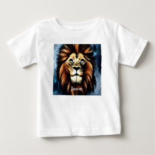 T-shirt Pour Bébé Lion d'Afrique sauvage d'Artsy