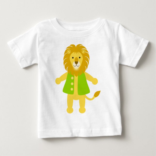 T-shirt Pour Bébé Lion de Tim (Devant)