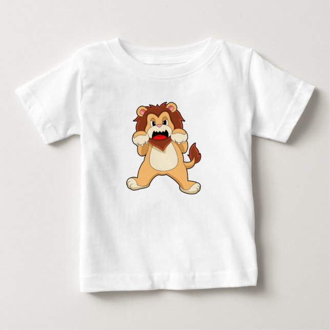 T-shirt Pour Bébé Lion torche.PNG (Devant)