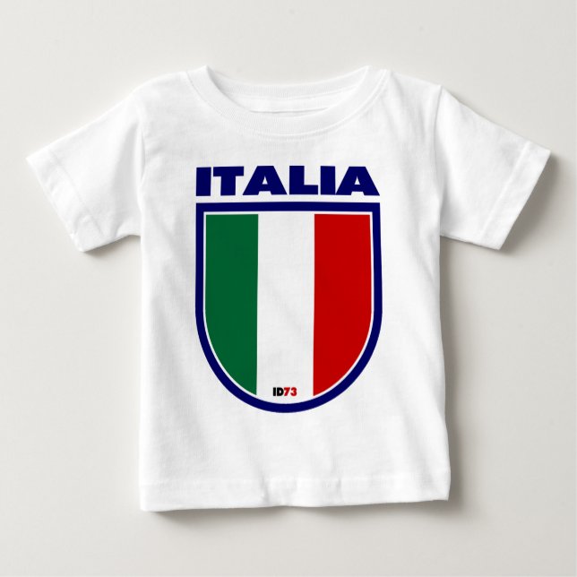 T-shirt Pour Bébé L'Italie (Devant)