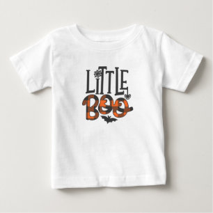 T-shirt Pour Bébé Little Boo Halloween