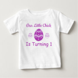 T-shirt Pour Bébé Little Chick 1er anniversaire
