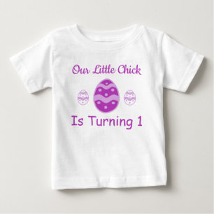 T-shirt Pour Bébé Little Chick 1er anniversaire