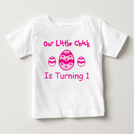 T-shirt Pour Bébé Little Chick 1er anniversaire