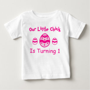 T-shirt Pour Bébé Little Chick 1er anniversaire