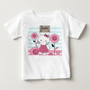 T-shirt Pour Bébé Little Kitty