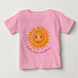 T-shirt Pour Bébé Little miss sunshine