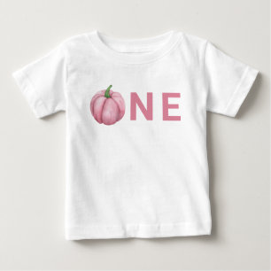 T-shirt Pour Bébé Little Pumpkin première fête d'anniversaire
