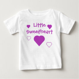 T-shirt Pour Bébé Little Sweetheart