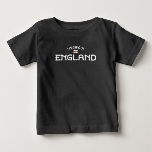 T-shirt Pour Bébé Liverpool Angleterre en détresse