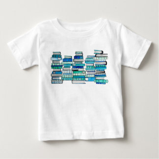 T-shirt Pour Bébé Livres Bleus Bébé Robe