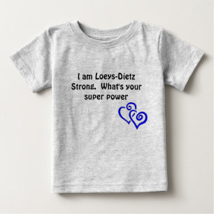 T-shirt Pour Bébé Loeys-Dietz infantile prennent le coeur Onsie