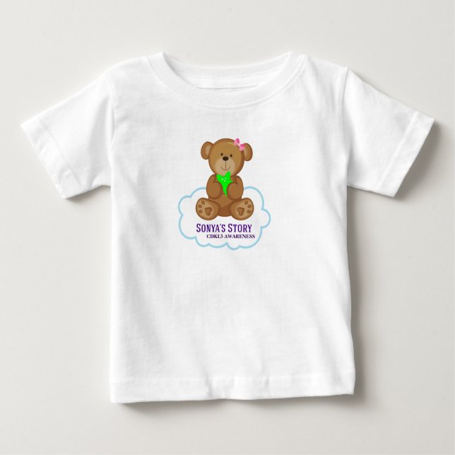 T-shirt Pour Bébé Logo de Baby Romper Sonya (Devant)