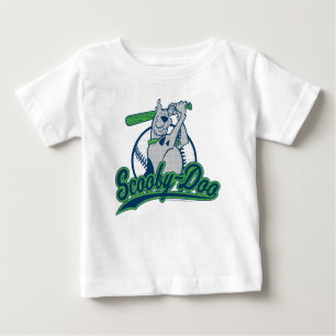 T-shirt Pour Bébé Logo de base-ball de Scooby-Doo