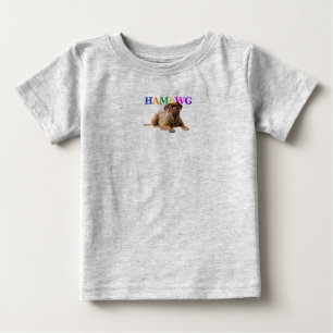 T-shirt Pour Bébé Logo de bébé HAMbWG avec Mugsy