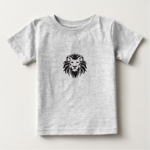 T-shirt Pour Bébé logo de la tête de lion