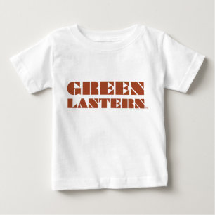 T-shirt Pour Bébé Logo de lanterne verte - Tan