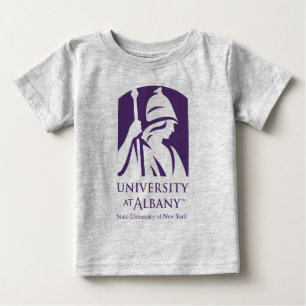 T-shirt Pour Bébé Logo de l'Université d'Albany