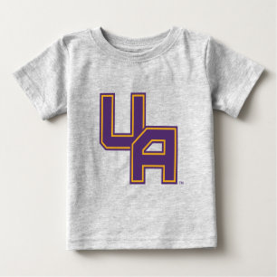 T-shirt Pour Bébé Logo de l'Université d'Albany Initials